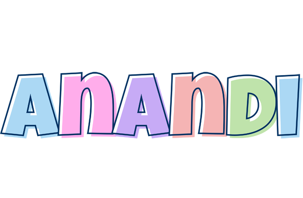 Anandi pastel logo