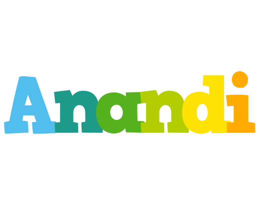 Anandi rainbows logo
