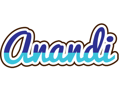 Anandi raining logo