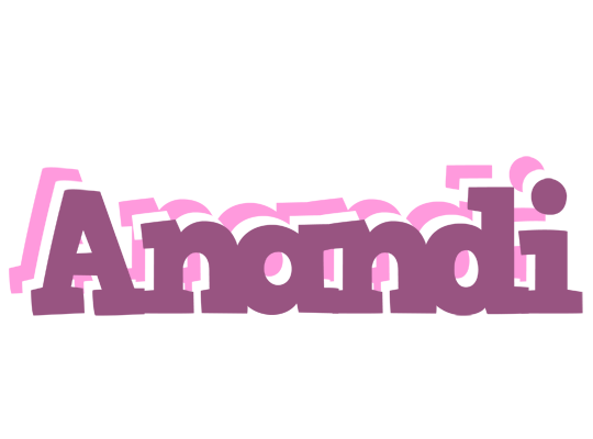 Anandi relaxing logo