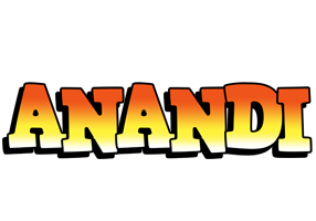 Anandi sunset logo