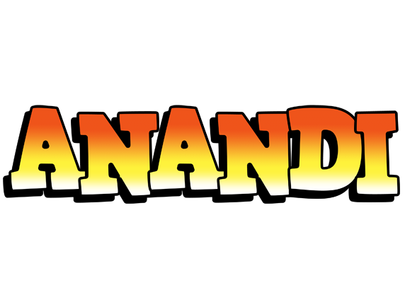Anandi sunset logo