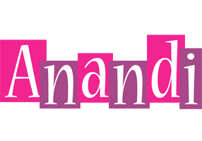 Anandi whine logo