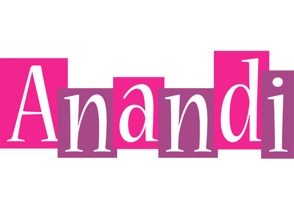 Anandi whine logo