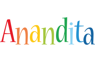 Anandita birthday logo