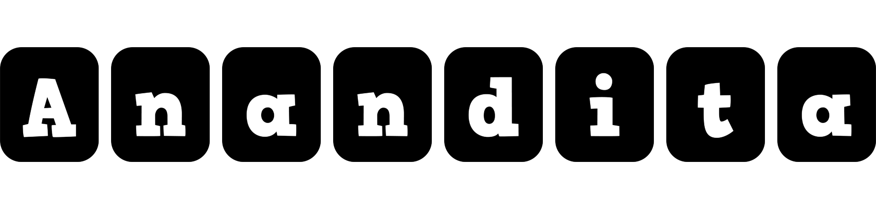 Anandita box logo