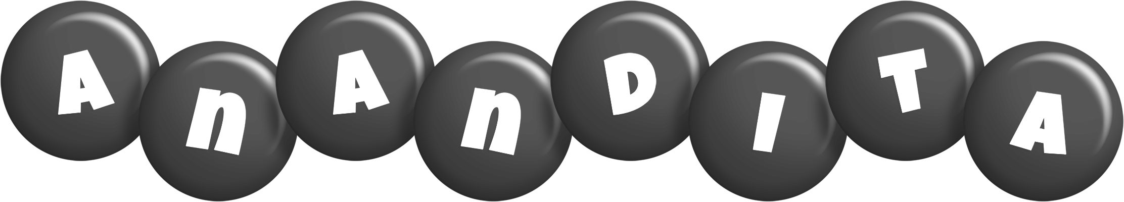 Anandita candy-black logo