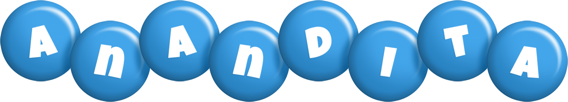 Anandita candy-blue logo