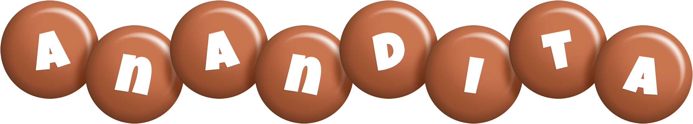 Anandita candy-brown logo