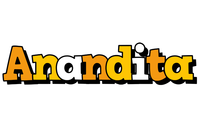 Anandita cartoon logo