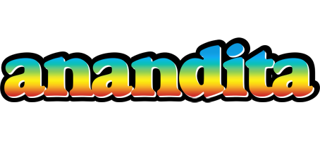 Anandita color logo