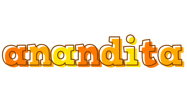 Anandita desert logo