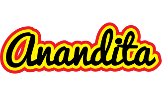 Anandita flaming logo