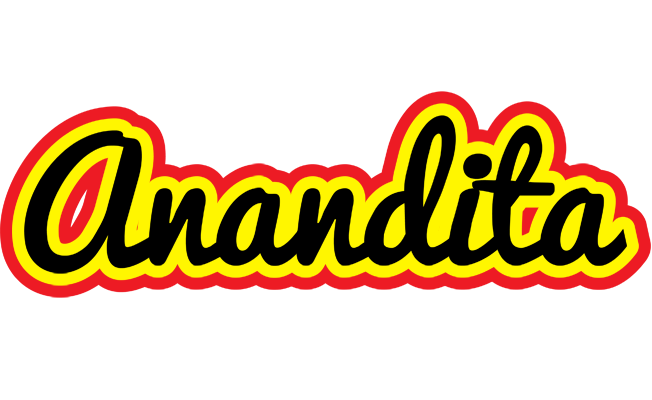Anandita flaming logo