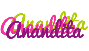 Anandita flowers logo