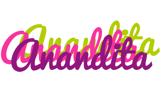 Anandita flowers logo