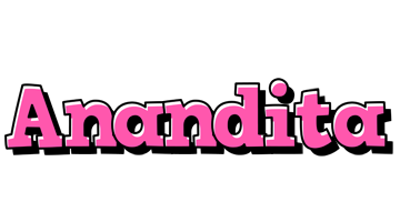 Anandita girlish logo