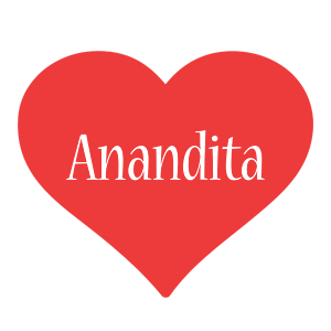 Anandita love logo