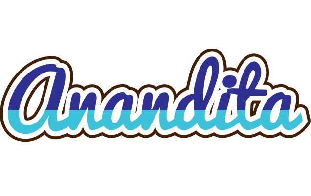 Anandita raining logo