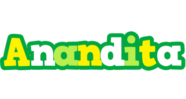 Anandita soccer logo