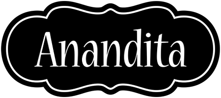 Anandita welcome logo