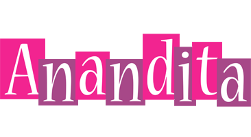 Anandita whine logo