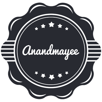 Anandmayee badge logo