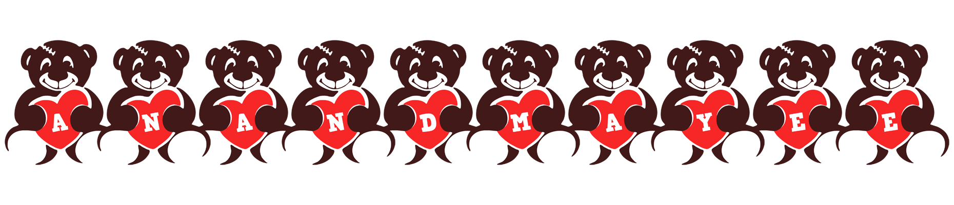 Anandmayee bear logo