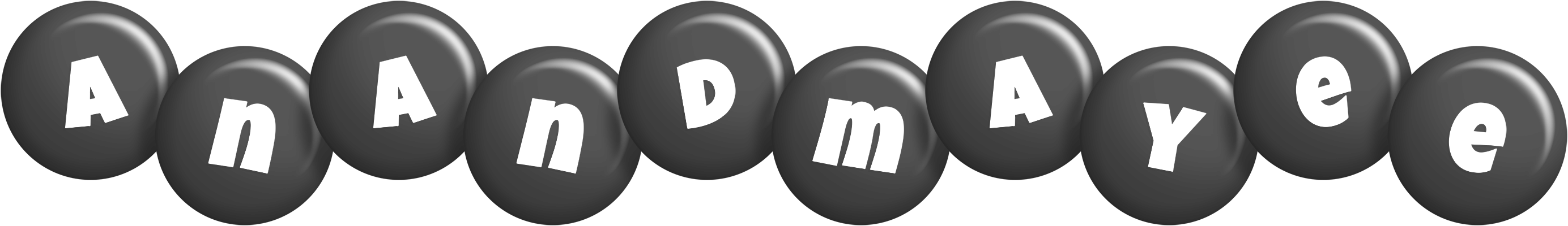 Anandmayee candy-black logo