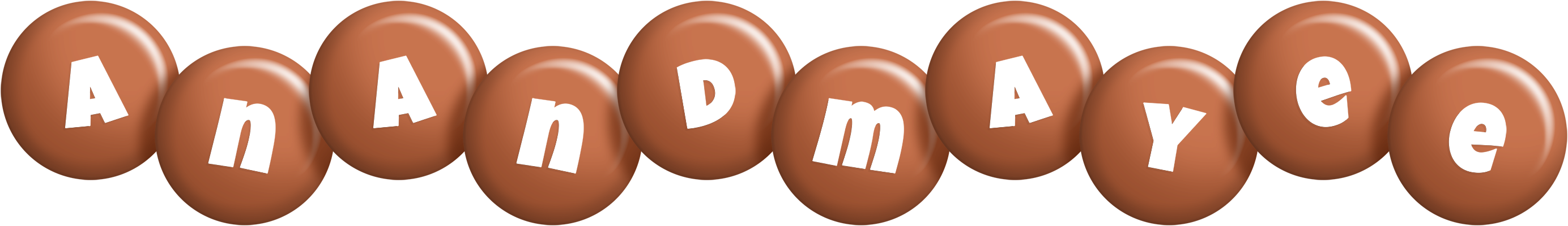 Anandmayee candy-brown logo