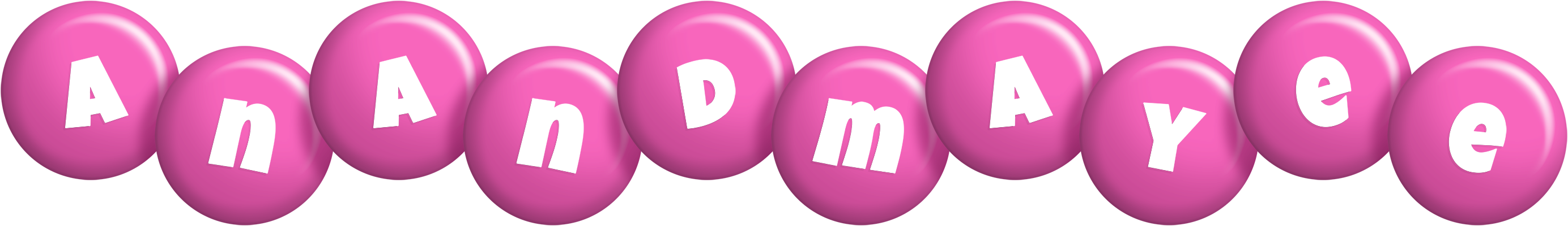 Anandmayee candy-pink logo