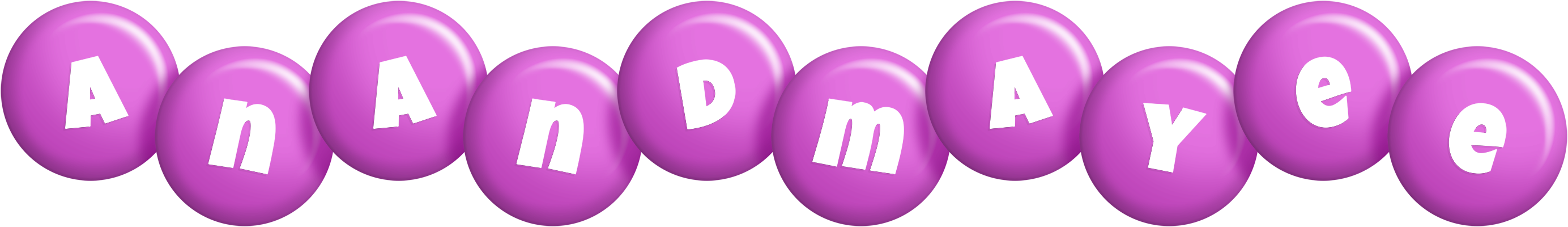 Anandmayee candy-purple logo
