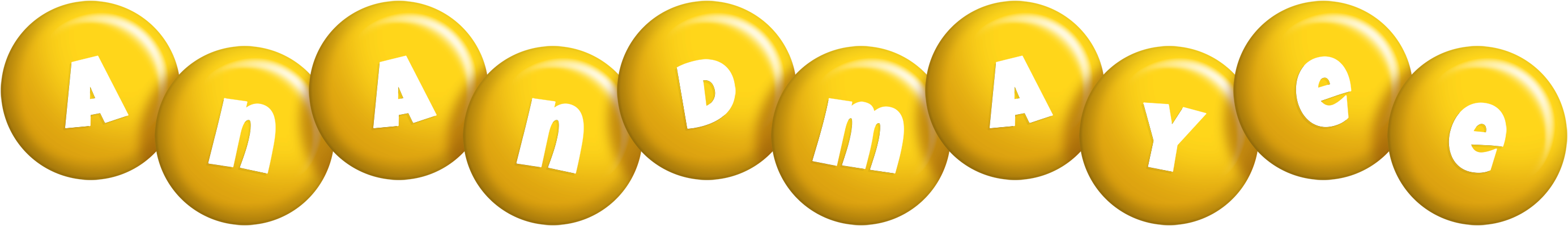 Anandmayee candy-yellow logo