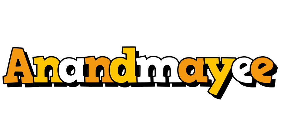 Anandmayee cartoon logo