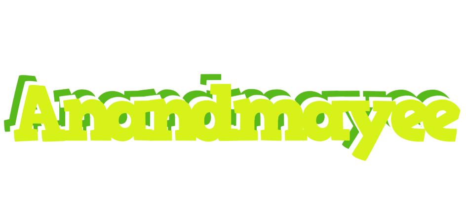 Anandmayee citrus logo
