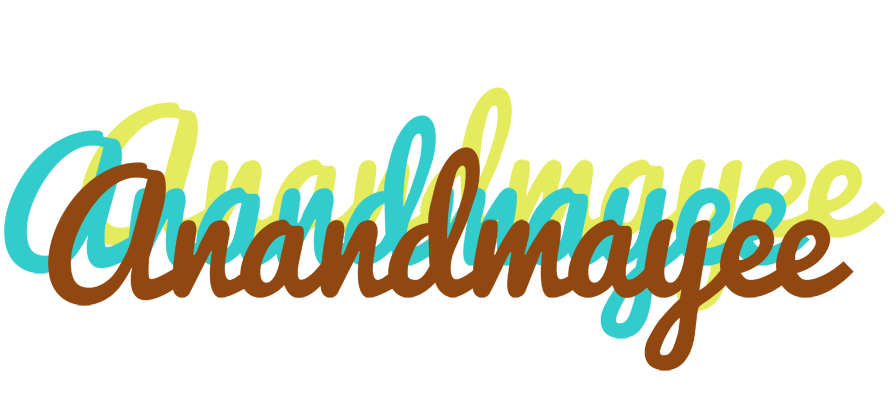 Anandmayee cupcake logo