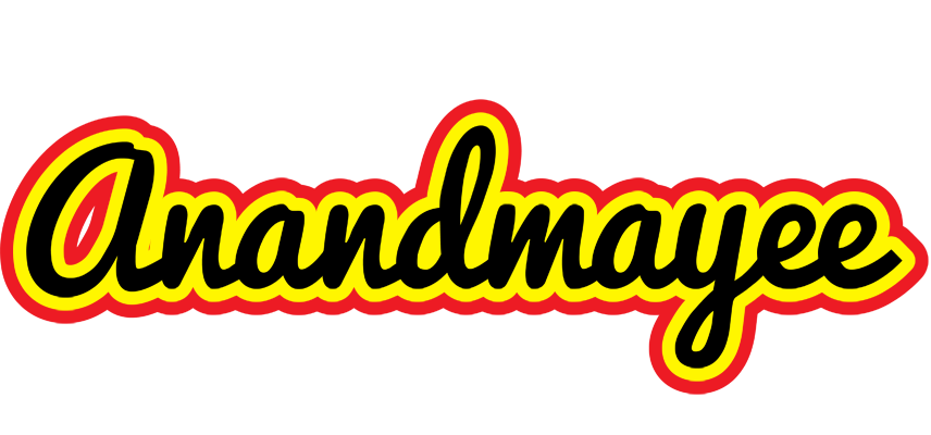 Anandmayee flaming logo