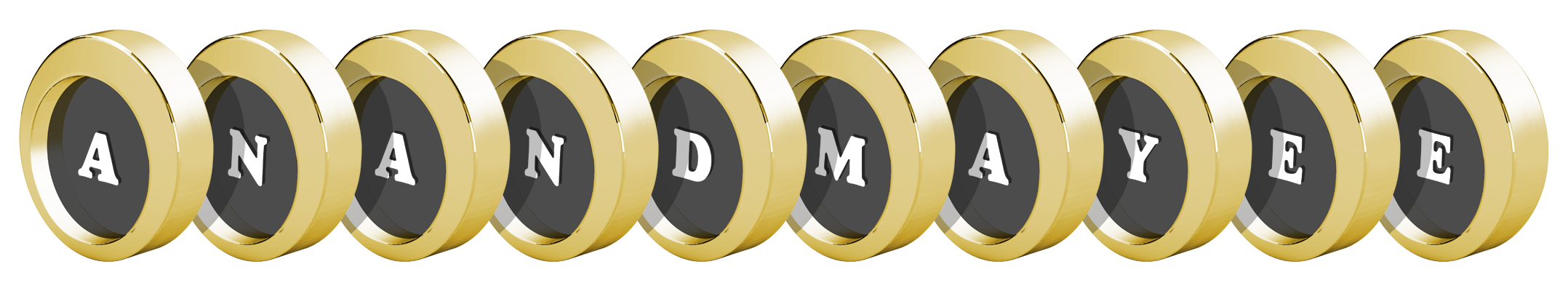 Anandmayee gold logo