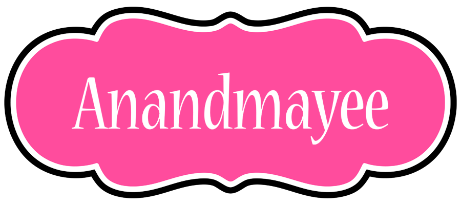 Anandmayee invitation logo