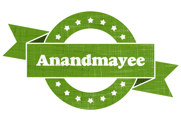 Anandmayee natural logo