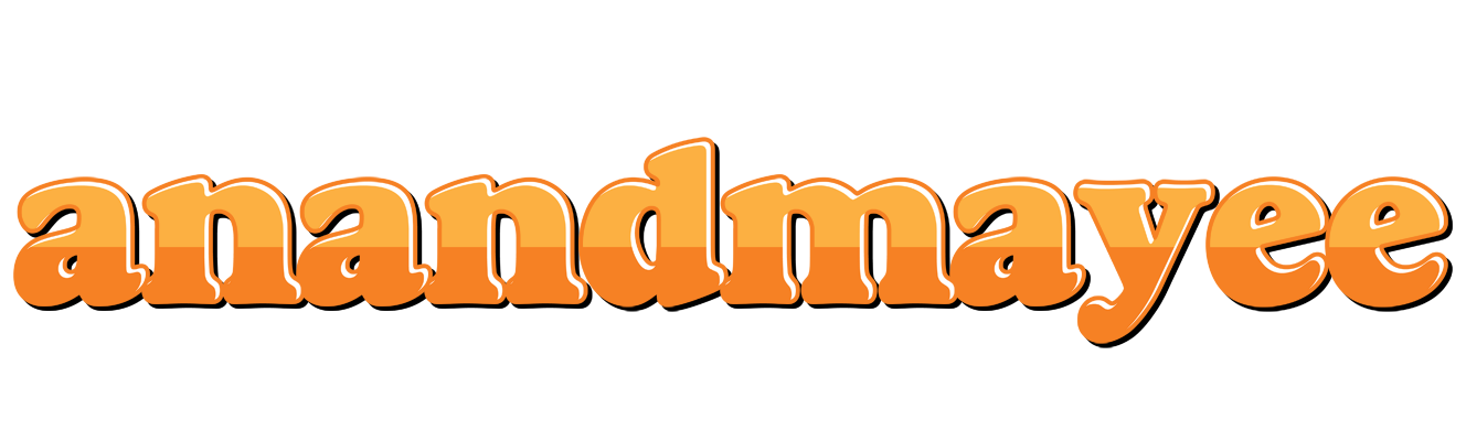 Anandmayee orange logo