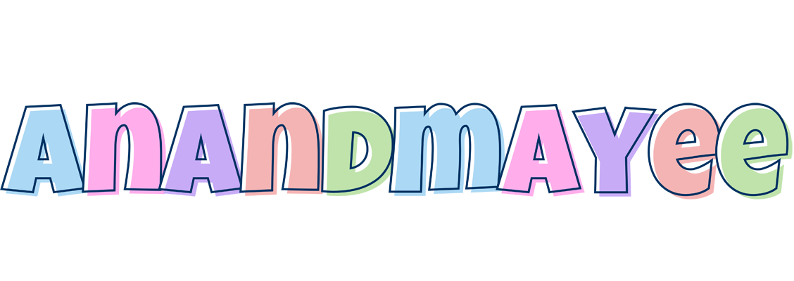 Anandmayee pastel logo