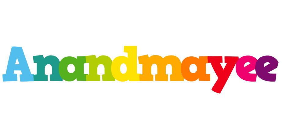 Anandmayee rainbows logo