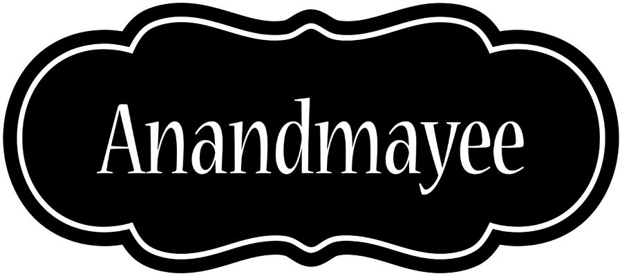 Anandmayee welcome logo