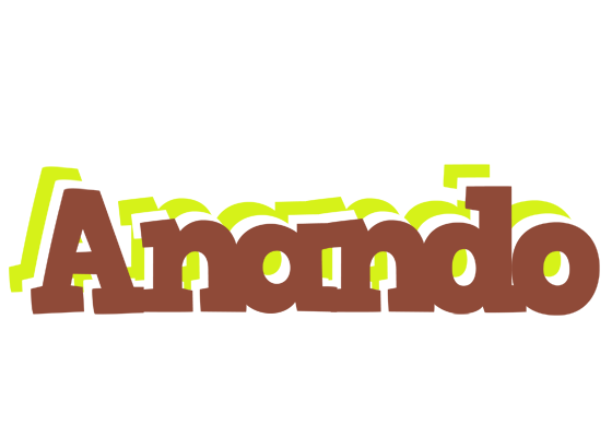 Anando caffeebar logo