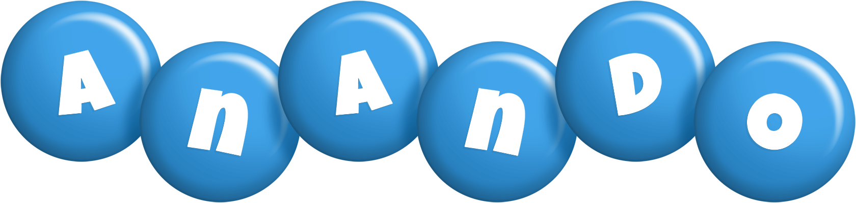 Anando candy-blue logo