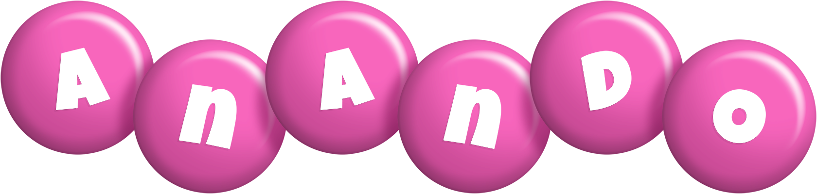 Anando candy-pink logo