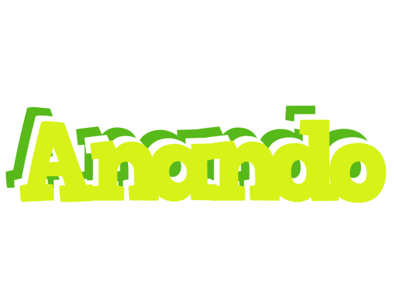 Anando citrus logo