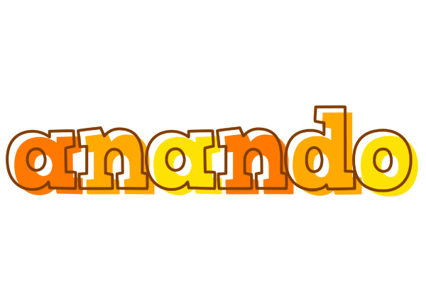 Anando desert logo