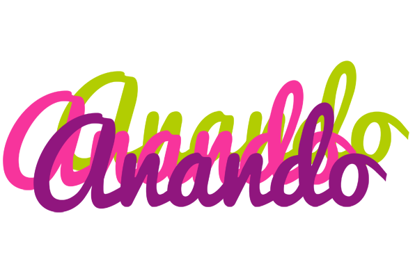 Anando flowers logo